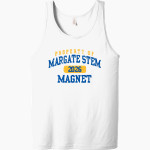 Margate STEM Spartans <span class="pdp-name-mascot">MARGATE STEM MAGNET Spartans</span> Bella + Canvas Men's Jersey Tank Front Thumbnail