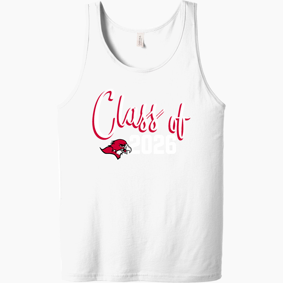 Benedictine University Mesa Redhawks <span class="pdp-name-mascot">Benedictine University Redhawks</span> Bella + Canvas Men's Jersey Tank