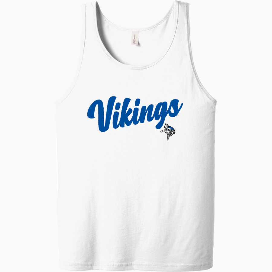 PLEASANT GROVE HIGH SCHOOL VIKINGS <span class="pdp-name-mascot">PLEASANT GROVE VIKINGS</span> Bella + Canvas Men's Jersey Tank