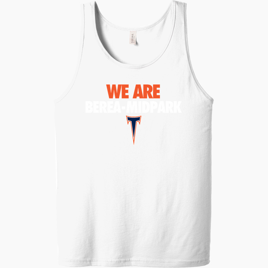 BEREA-MIDPARK HIGH SCHOOL TITANS <span class="pdp-name-mascot">BEREA - MIDPARK TITANS</span> Bella + Canvas Men's Jersey Tank
