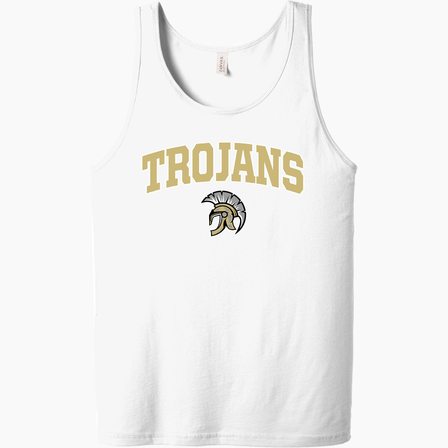HOT SPRINGS HIGH SCHOOL TROJANS <span class="pdp-name-mascot">HOT SPRINGS TROJANS</span> Bella + Canvas Men's Jersey Tank