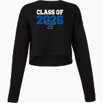 TRINITY HIGH SCHOOL HILLERS <span class="pdp-name-mascot">TRINITY HILLERS</span> Bella + Canvas Ladies' Cropped Fleece Crew Front Thumbnail