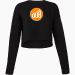 Orange-Ulster BOCES Orange-Ulster BOCES Bella + Canvas Ladies' Cropped Fleece Crew Front Thumbnail