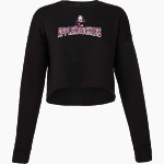 COBDEN HIGH SCHOOL APPLEKNOCKERS <span class="pdp-name-mascot">COBDEN APPLEKNOCKERS</span> Bella + Canvas Ladies' Cropped Fleece Crew Front Thumbnail