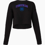 PITTSBURGH NATIONAL LEAGUE PITTSBURGH NATIONAL <span class="pdp-name-mascot">PITTSBURGH NATIONAL LEAGUE</span> Bella + Canvas Ladies' Cropped Fleece Crew Front Thumbnail