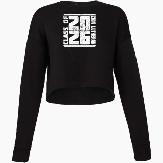 Bella + Canvas Ladies' Cropped Fleece Crew