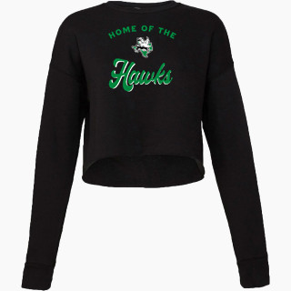 Bella + Canvas Ladies' Cropped Fleece Crew