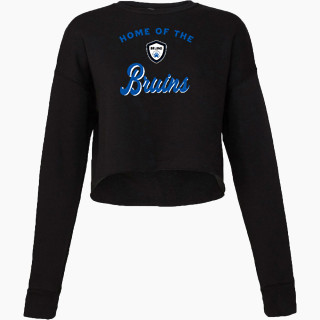 Bella + Canvas Ladies' Cropped Fleece Crew