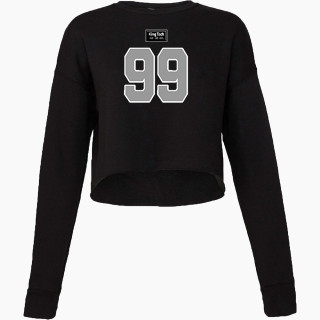 Bella + Canvas Ladies' Cropped Fleece Crew