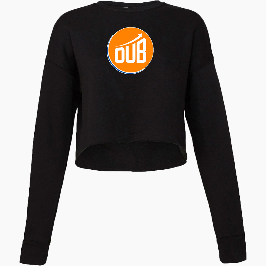 Orange-Ulster BOCES Orange-Ulster BOCES Bella + Canvas Ladies' Cropped Fleece Crew