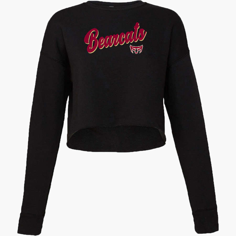 Willamette Bearcats <span class="pdp-name-mascot">Willamette Bearcats</span> Bella + Canvas Ladies' Cropped Fleece Crew