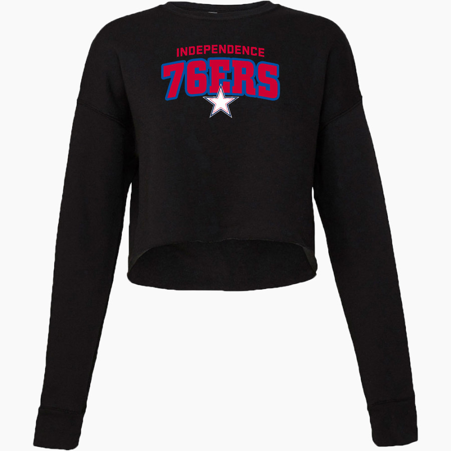 INDEPENDENCE HIGH SCHOOL 76ERS <span class="pdp-name-mascot">INDEPENDENCE 76ERS</span> Bella + Canvas Ladies' Cropped Fleece Crew