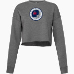 Kairos Public Schools Patriots <span class="pdp-name-mascot">Kairos Public Schools Patriots</span> Bella + Canvas Ladies' Cropped Fleece Crew Front Thumbnail