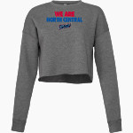NORTH CENTRAL THUNDER Bella + Canvas Ladies' Cropped Fleece Crew Front Thumbnail