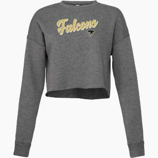 Bella + Canvas Ladies' Cropped Fleece Crew