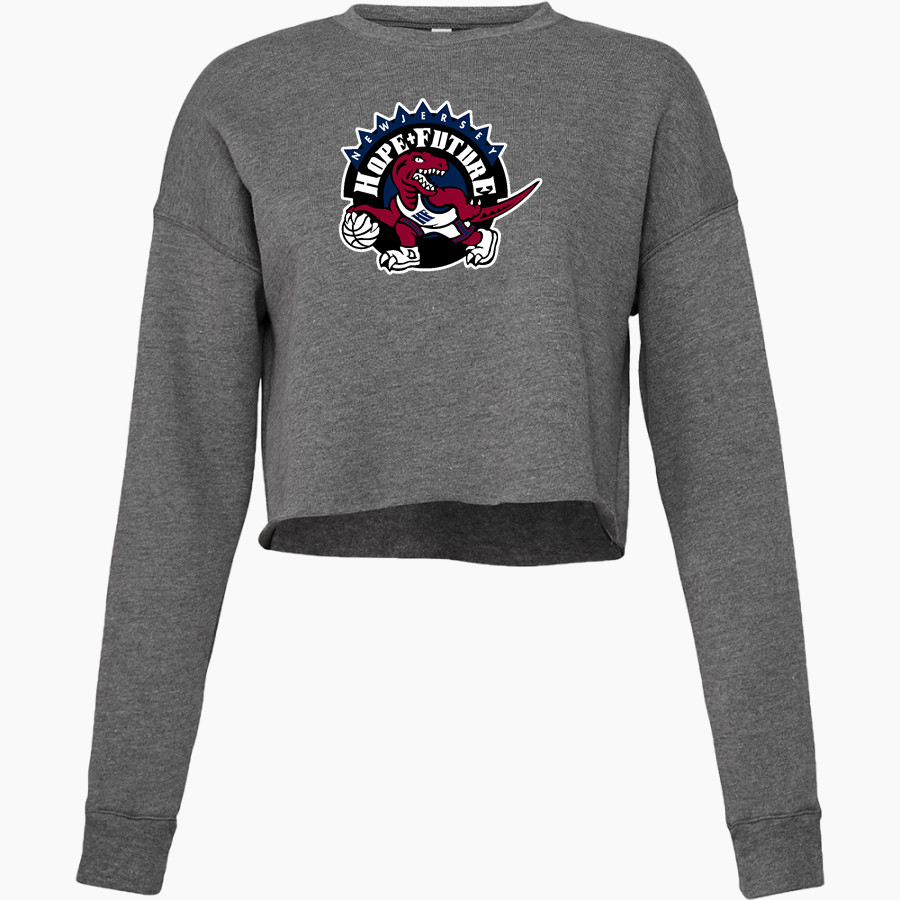 Hope + Future Team Store <span class="pdp-name-mascot">Hope + Future Team Store</span> Bella + Canvas Ladies' Cropped Fleece Crew