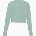 Miami Lakes Jaguars Bella + Canvas Ladies' Cropped Fleece Crew Back Thumbnail