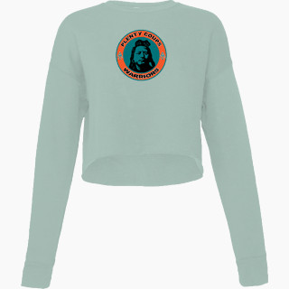 Bella + Canvas Ladies' Cropped Fleece Crew