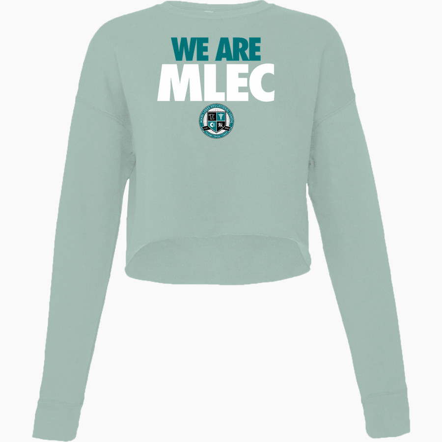 Miami Lakes Jaguars Bella + Canvas Ladies' Cropped Fleece Crew
