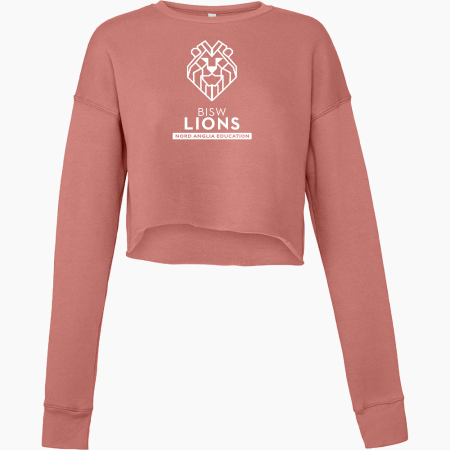 British International School of Washington Bella + Canvas Ladies' Cropped Fleece Crew