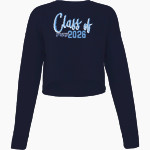 Paradise Valley Christian Prep <span class="pdp-name-mascot">Paradise Valley Christian Prep</span> Bella + Canvas Ladies' Cropped Fleece Crew Front Thumbnail