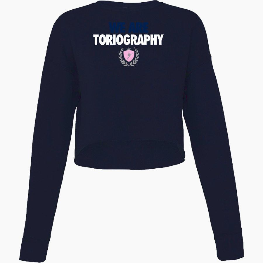 Toriography Dance TDC Bella + Canvas Ladies' Cropped Fleece Crew