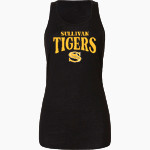 Sullivan Tigers <span class="pdp-name-mascot">Sullivan Tigers</span> Bella+Canvas Women's Flowy Racerback Tank Front Thumbnail