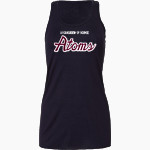 Utica Academy Of Science Atoms Bella+Canvas Women's Flowy Racerback Tank Front Thumbnail