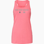 Big Drip Hoops Big Drip Hoops <span class="pdp-name-mascot">Big Drip Hoops</span> Bella+Canvas Women's Flowy Racerback Tank Front Thumbnail