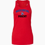 NORTH CENTRAL THUNDER Bella+Canvas Women's Flowy Racerback Tank Front Thumbnail