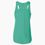 ACADEMY AT PALUMBO HIGH SCHOOL GRIFFINS Bella+Canvas Women's Flowy Racerback Tank Back Thumbnail