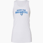 Bridges Prep Buccaneers Bella+Canvas Women's Flowy Racerback Tank Front Thumbnail