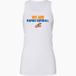 Rapids Softball Rapids Softball <span class="pdp-name-mascot">Rapids Softball</span> Bella+Canvas Women's Flowy Racerback Tank Front Thumbnail