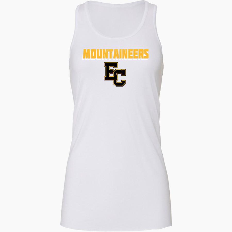 Everest Academy <span class="pdp-name-mascot">Everest Mountaineers</span> Bella+Canvas Women's Flowy Racerback Tank