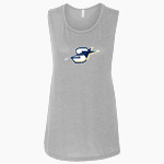 UIS Prairie Stars Sideline Store Bella + Canvas Women's Flowy Muscle Tank Front Thumbnail
