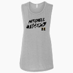 MITCHELL HIGH SCHOOL TIGERS <span class="pdp-name-mascot">MITCHELL TIGERS</span> Bella + Canvas Women's Flowy Muscle Tank Front Thumbnail
