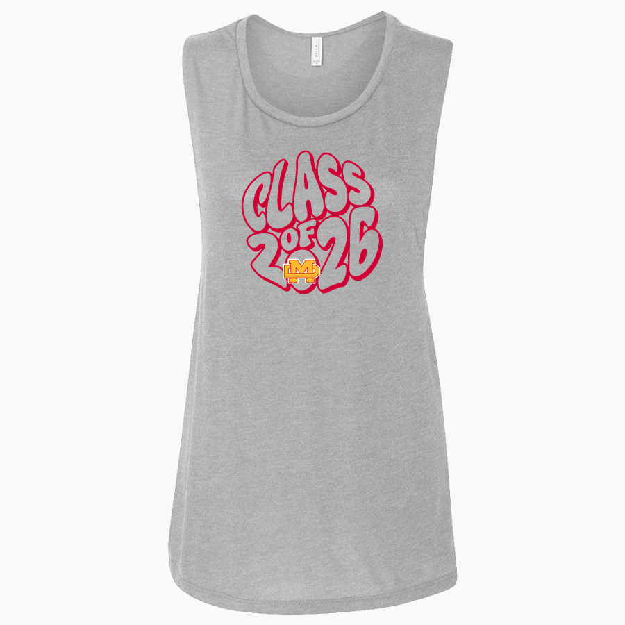 MATER DEI HIGH SCHOOL WILDCATS <span class="pdp-name-mascot">MATER DEI WILDCATS</span> Bella + Canvas Women's Flowy Muscle Tank