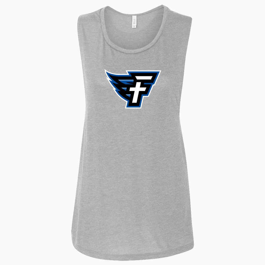 Faulkner University Eagles <span class="pdp-name-mascot">Faulkner University Eagles</span> Bella + Canvas Women's Flowy Muscle Tank
