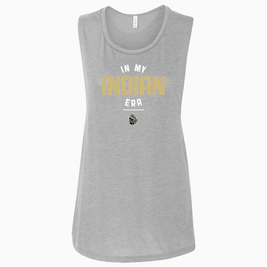 Wetumpka Indians Bella + Canvas Women's Flowy Muscle Tank