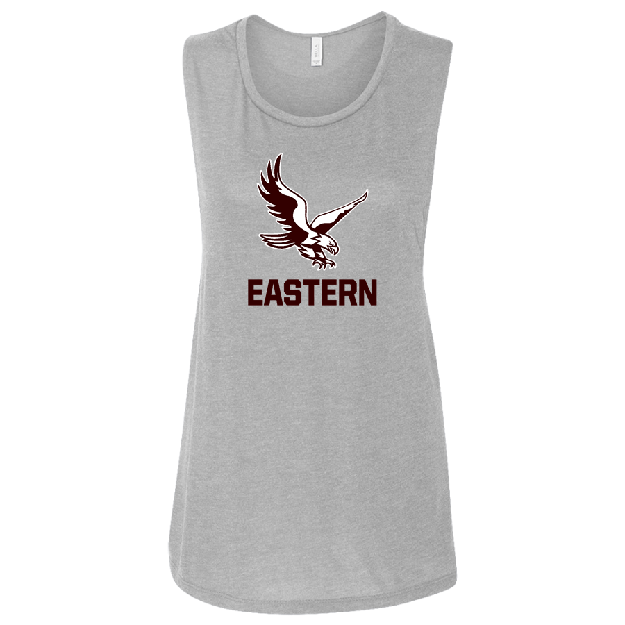 EASTERN HIGH SCHOOL EAGLES <span class="pdp-name-mascot">EASTERN EAGLES</span> Bella + Canvas Women's Flowy Muscle Tank