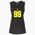 Coosa Bobcats <span class="pdp-name-mascot">Coosa Bobcats</span> Bella + Canvas Women's Flowy Muscle Tank Front Thumbnail