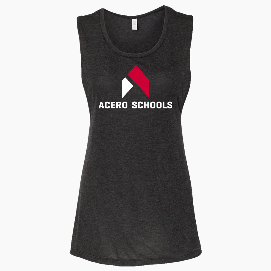 Acero Schools Chicago Bella + Canvas Women's Flowy Muscle Tank