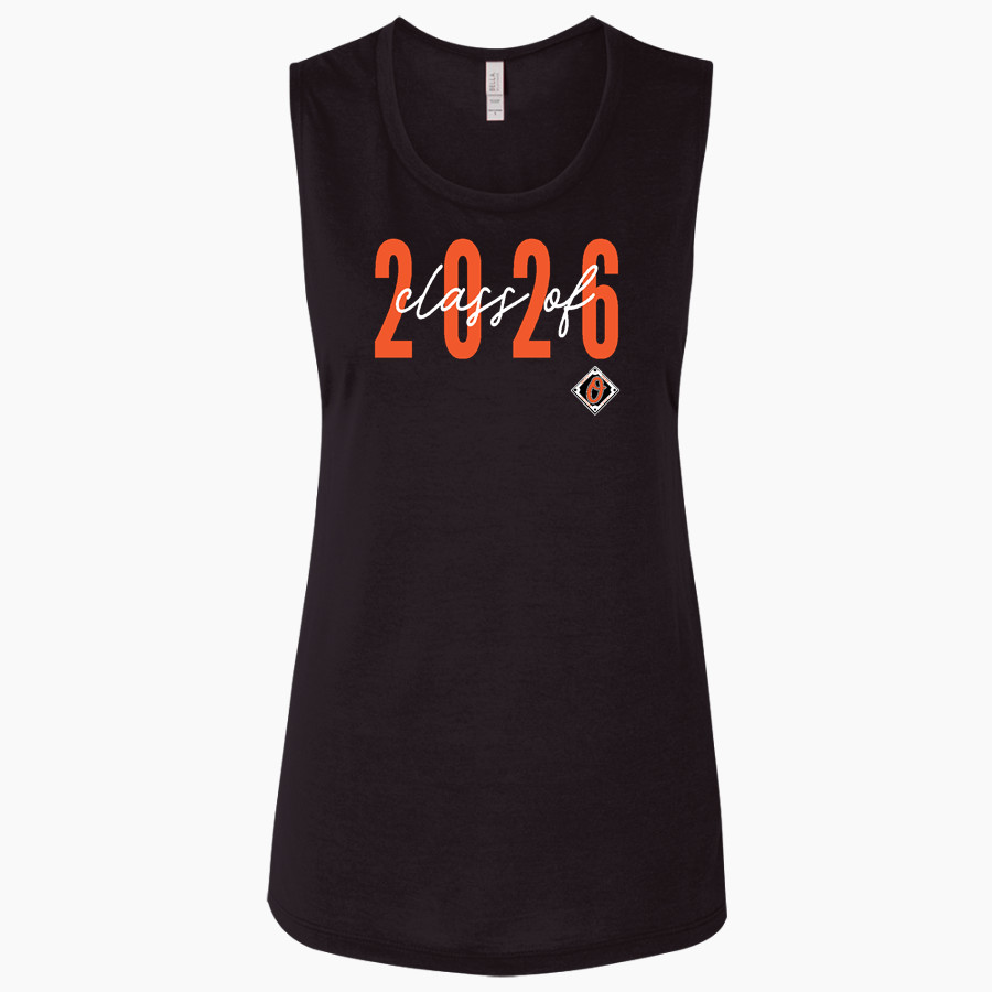 Ocee Park Ocee Park <span class="pdp-name-mascot">Ocee Park Athletic Association</span> Bella + Canvas Women's Flowy Muscle Tank