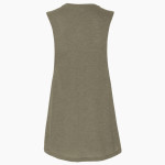 Grambling Kittens Bella + Canvas Women's Flowy Muscle Tank Back Thumbnail