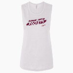 RICHMOND-BURTON HIGH SCHOOL ROCKETS Bella + Canvas Women's Flowy Muscle Tank Front Thumbnail