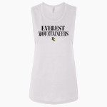 Everest Academy <span class="pdp-name-mascot">Everest Mountaineers</span> Bella + Canvas Women's Flowy Muscle Tank Front Thumbnail