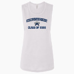 STEM Innovation Academy of the Oranges we rise together <span class="pdp-name-mascot">STEM Phoenix</span> Bella + Canvas Women's Flowy Muscle Tank Front Thumbnail