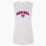 RICH HILL HIGH SCHOOL TIGERS Bella + Canvas Women's Flowy Muscle Tank Front Thumbnail
