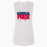 MacArthur Generals <span class="pdp-name-mascot">MACARTHUR HIGH SCHOOL Generals</span> Bella + Canvas Women's Flowy Muscle Tank Front Thumbnail