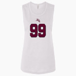 Ludlow Lions <span class="pdp-name-mascot">Lions</span> Bella + Canvas Women's Flowy Muscle Tank Front Thumbnail